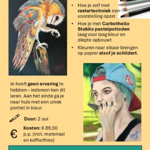 Workshop Tekenen met Pastel