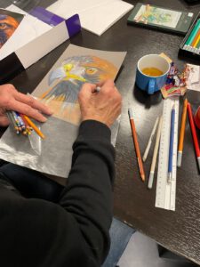 Pasteltekening_Adelaar