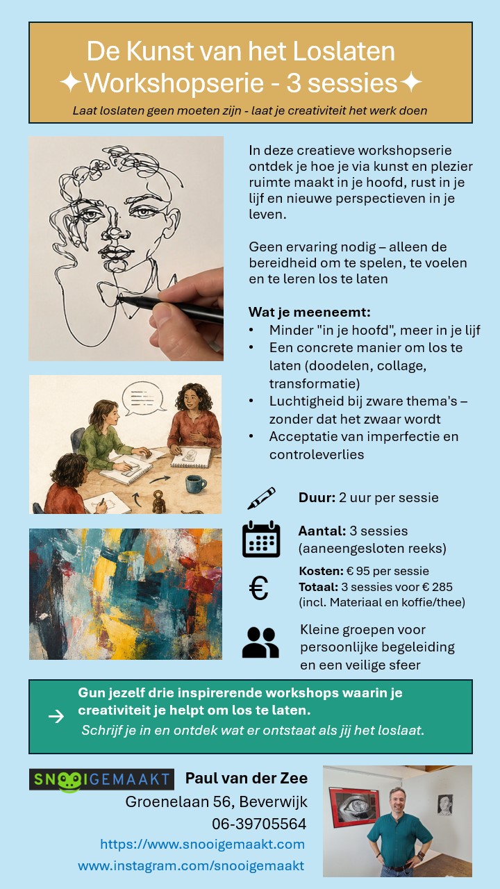 Workshopserie De Kunst van het Loslaten